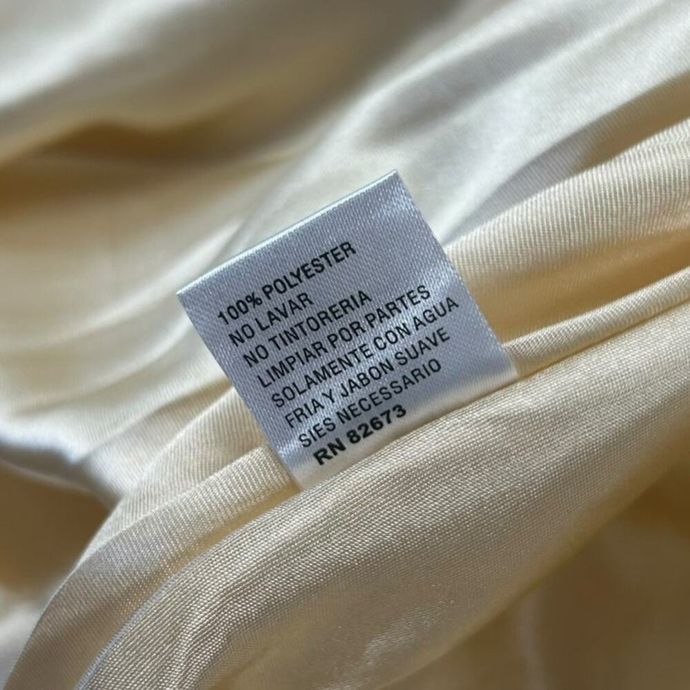 Ellie Wilde Mon Cheri Ruched Bodice Strapless Tulle A Line Dress Womens 10 - Picture 6 of 7